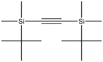 Bis(tert-butyldimethylsilyl)acetylene Struktur