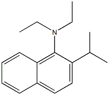 N,N-Diethyl-2-isopropylnaphthalen-1-amine Struktur