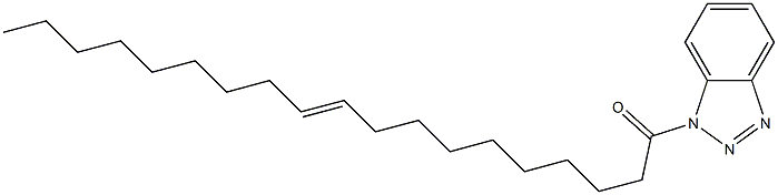 1-(10-Nonadecenoyl)-1H-benzotriazole Struktur