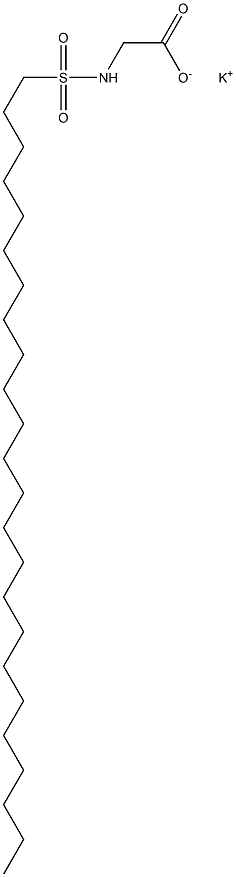 N-Tetracosylsulfonylglycine potassium salt Struktur