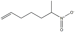 6-Nitro-1-heptene Struktur