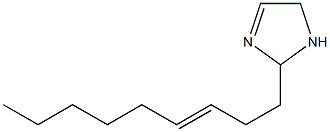 2-(3-Nonenyl)-3-imidazoline Struktur