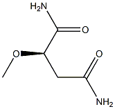 [R,(+)]-2-Methoxysuccinamide Struktur