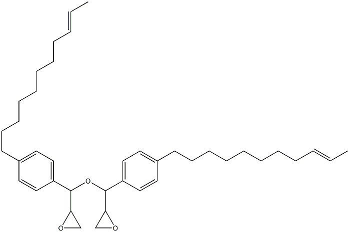 4-(9-Undecenyl)phenylglycidyl ether Struktur