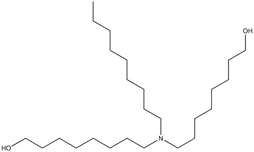 8,8'-(Nonylimino)bis(1-octanol) Struktur