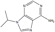 6-Amino-9-isopropyl-9H-purine Struktur