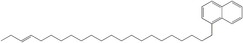 1-(19-Docosenyl)naphthalene Struktur