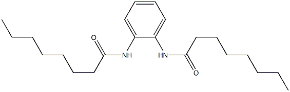 N,N'-Bisoctanoyl-o-phenylenediamine Struktur