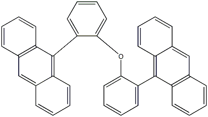 9-Anthrylphenyl ether Struktur