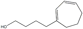 4-(1,3-Cycloheptadien-1-yl)butan-1-ol Struktur