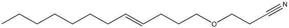 3-(4-Dodecenyloxy)propionitrile Struktur