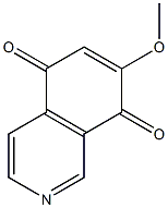 7-Methoxyisoquinoline-5,8-dione Struktur