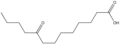 9-Oxotridecanoic acid Struktur