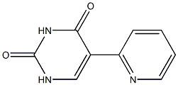 5-(2-Pyridyl)uracil Struktur