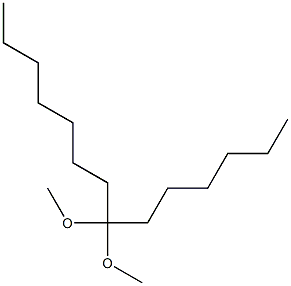 7-Tetradecanone dimethyl acetal Struktur