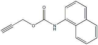 (1-Naphtyl)carbamic acid propargyl ester Struktur