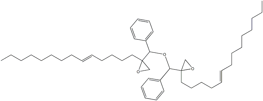 2-(5-Tetradecenyl)phenylglycidyl ether Struktur