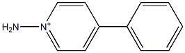 1-Amino-4-phenylpyridinium Struktur