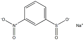 3-Nitrobenzenesulfinic acid sodium salt Struktur