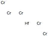 Pentachromium hafnium Struktur