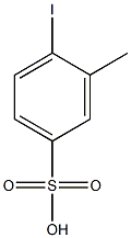 4-Iodo-3-methylbenzenesulfonic acid Struktur