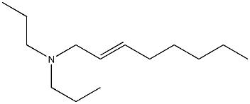 N,N-Dipropyl-2-octen-1-amine Struktur