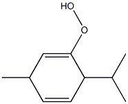 p-Mentha-2,5-dien-3-yl hydroperoxide Struktur