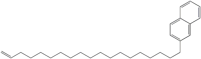 2-(18-Nonadecenyl)naphthalene Struktur