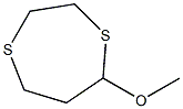 5-Methoxy-1,4-dithiepane Struktur