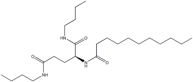 N2-Undecanoyl-N1,N5-dibutylglutaminamide Struktur