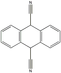 [9,10-Dihydroanthracene]-9,10-dicarbonitrile Struktur