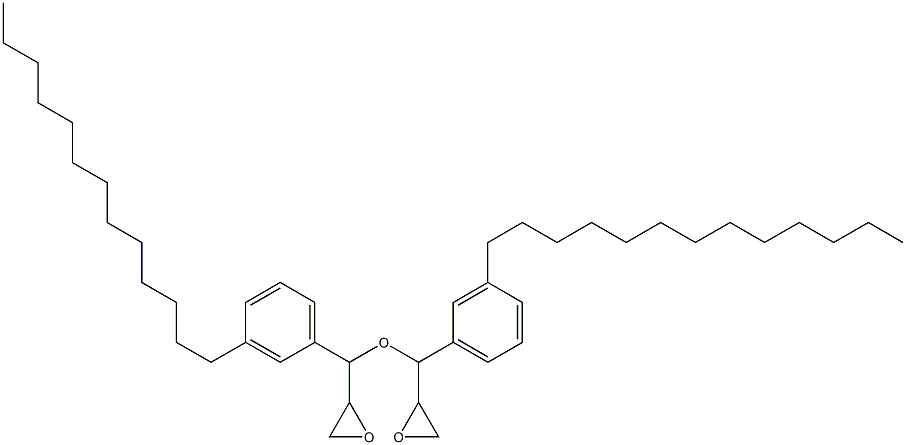 3-Tridecylphenylglycidyl ether Struktur