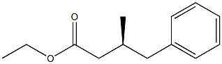 [S,(+)]-3-Benzylbutyric acid ethyl ester Struktur