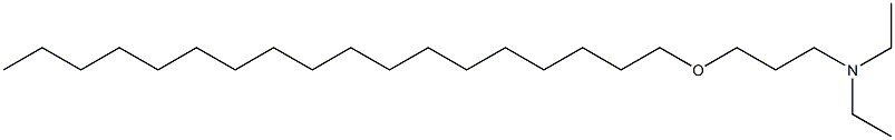 N,N-Diethyl-3-(octadecyloxy)propan-1-amine Struktur