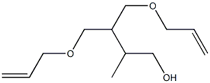 2-Methyl-3-(allyloxymethyl)-4-(allyloxy)-1-butanol Struktur