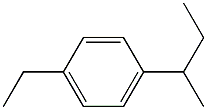 1-Ethyl-4-sec-butylbenzene Struktur