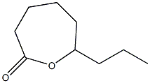 6-Hydroxynonanoic acid lactone Struktur