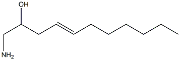 1-Amino-4-undecen-2-ol Struktur