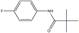 N-(4-Fluorophenyl)pivalamide Struktur