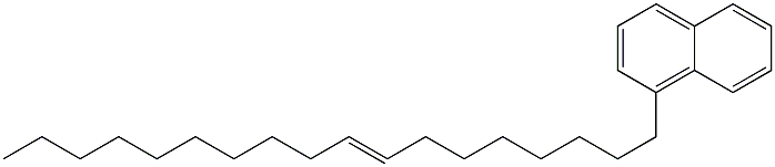 1-(8-Octadecenyl)naphthalene Struktur