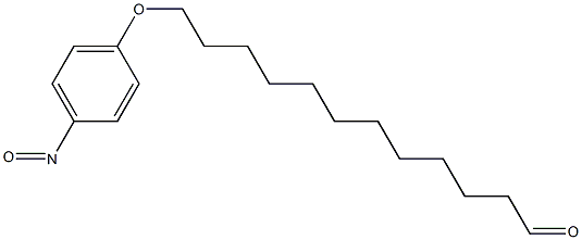 12-(4-Nitrosophenoxy)dodecanal Struktur