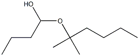 Butyraldehyde butylisopropyl acetal Struktur