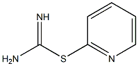 Carbamimidothioic acid 2-pyridinyl ester Struktur