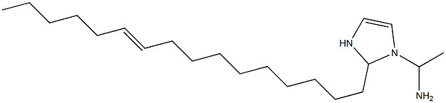 1-(1-Aminoethyl)-2-(10-hexadecenyl)-4-imidazoline Struktur