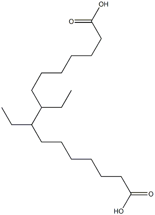 Diheptanoic acid 3,4-hexanediyl ester Struktur