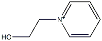 1-(2-Hydroxyethyl)pyridinium Struktur