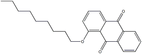 1-(Nonyloxy)anthraquinone Struktur