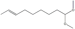 7-Nonenal dimethyl acetal Struktur