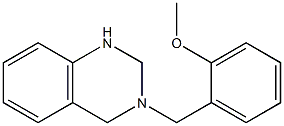 3-(2-Methoxybenzyl)-1,2,3,4-tetrahydroquinazoline Struktur