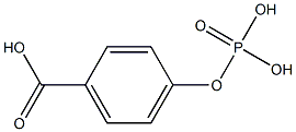 4-(Phosphonooxy)benzene-1-carboxylic acid Struktur